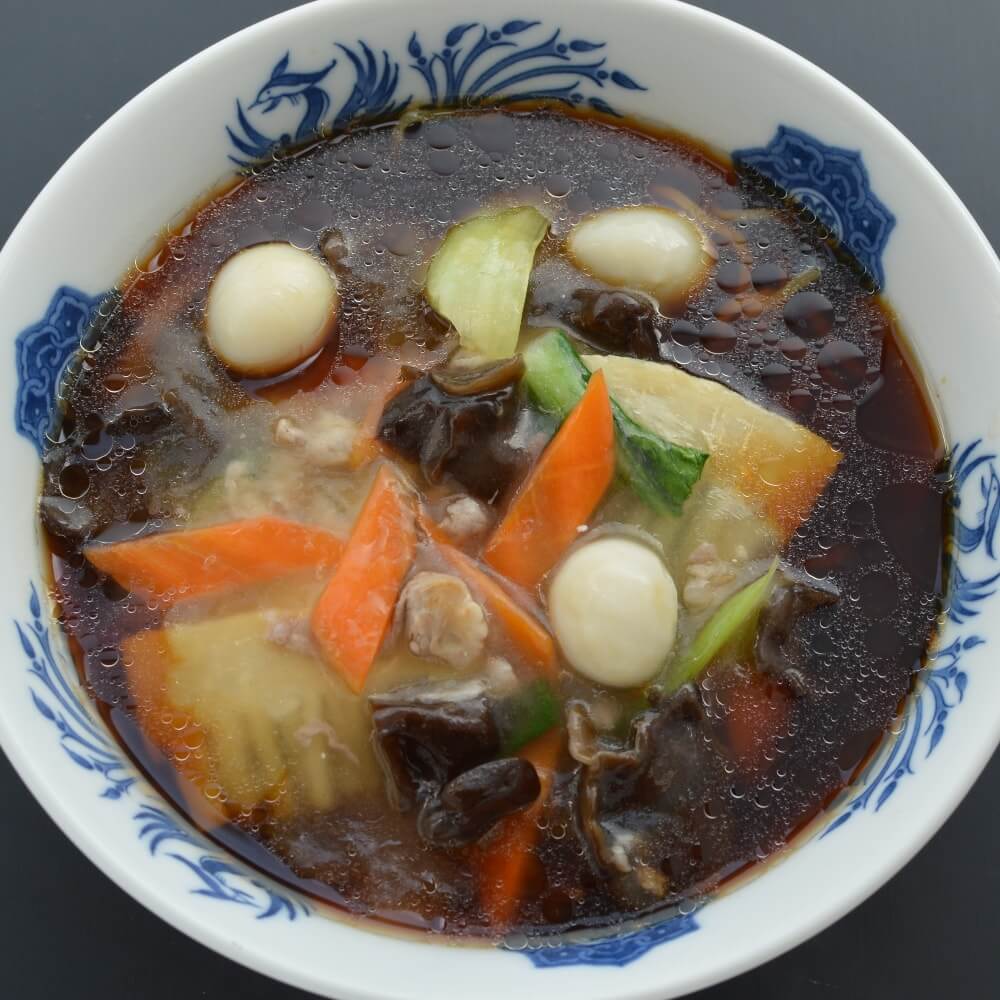 商品名:昇竜、中加水の中太麺・ストレート麺のこくうま醤油ラーメン