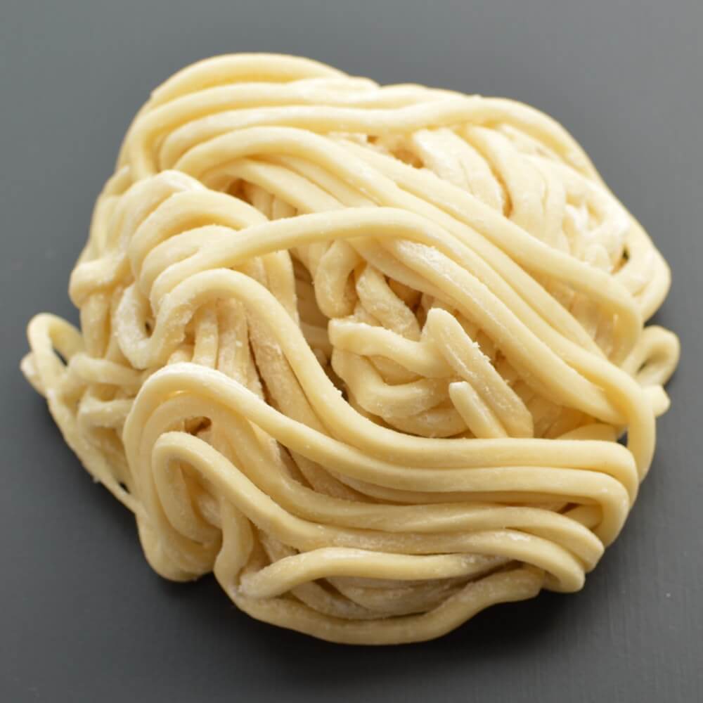 商品名:つけ麺・まぜそば用 超極太麺、中加水の極太麺・ストレート麺の生麺