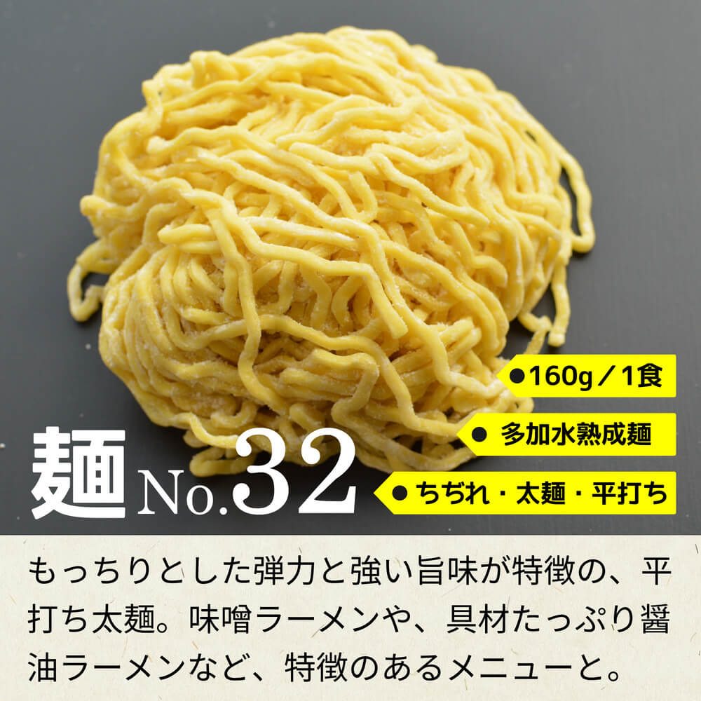 商品名：太札幌、多加水 熟成の平打ち太麺・ちぢれ麺の生麺